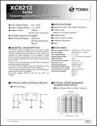 Click here to download XC6213B54AN Datasheet