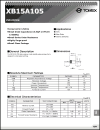 Click here to download XB15A105 Datasheet