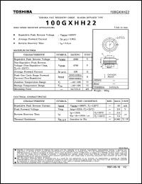 Click here to download 100GXHH22 Datasheet