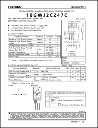 Click here to download 10GWJ2CZ47 Datasheet