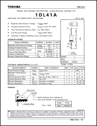 Click here to download 1DL41 Datasheet