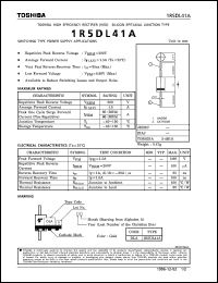 Click here to download 1R5DL41 Datasheet