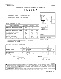 Click here to download 1SS357 Datasheet