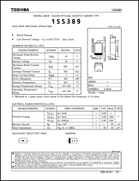 Click here to download 1SS389 Datasheet