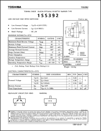 Click here to download 1SS392 Datasheet