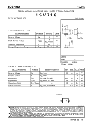 Click here to download 1SV216 Datasheet
