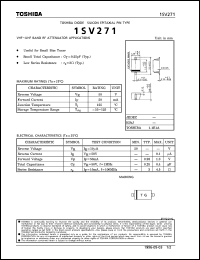 Click here to download 1SV271 Datasheet