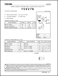 Click here to download 1SV276 Datasheet