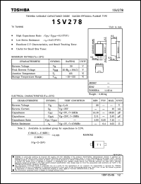 Click here to download 1SV278 Datasheet