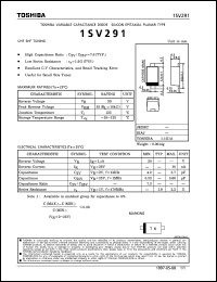 Click here to download 1SV291 Datasheet