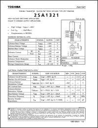 Click here to download 2SA1321 Datasheet