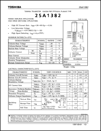 Click here to download 2SA1382 Datasheet