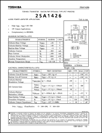 Click here to download 2SA1426 Datasheet