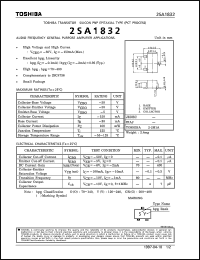 Click here to download 2SA1832 Datasheet