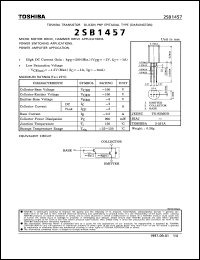 Click here to download 2SB1457 Datasheet