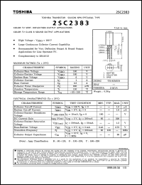 Click here to download 2SC2383 Datasheet