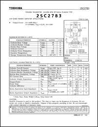 Click here to download 2SC2783 Datasheet