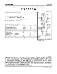 Click here to download 2SC3076 Datasheet