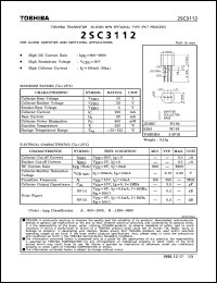 Click here to download 2SC3112 Datasheet