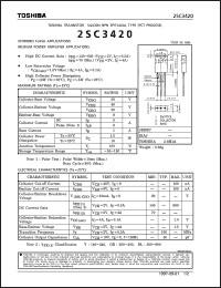 Click here to download 2SC3420 Datasheet