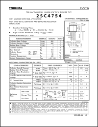 Click here to download 2SC4754 Datasheet