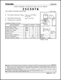 Click here to download 2SC5076 Datasheet