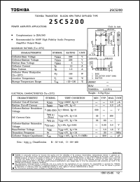 Click here to download 2SC5200 Datasheet