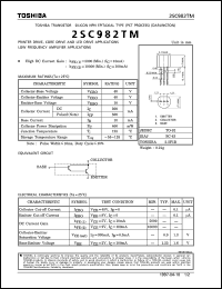 Click here to download 2SC982TM Datasheet