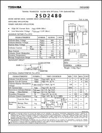Click here to download 2SD2480 Datasheet