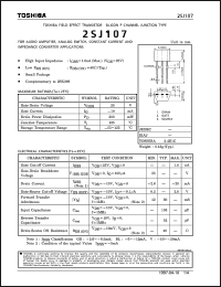 Click here to download 2SJ107 Datasheet