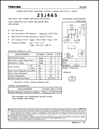 Click here to download 2SJ465 Datasheet