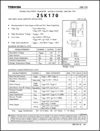 Click here to download 2SK170 Datasheet
