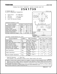 Click here to download 2SK1739 Datasheet