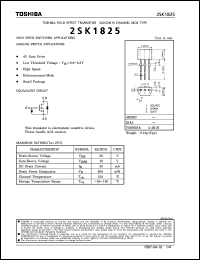 Click here to download 2SK1825 Datasheet
