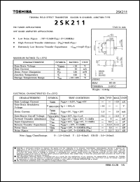 Click here to download 2SK211 Datasheet