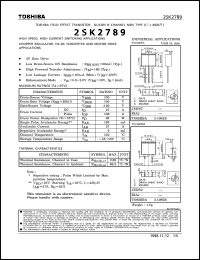 Click here to download 2SK2789 Datasheet