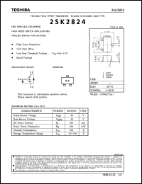 Click here to download 2SK2824 Datasheet