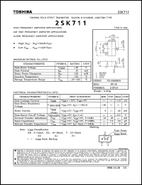 Click here to download 2SK711 Datasheet