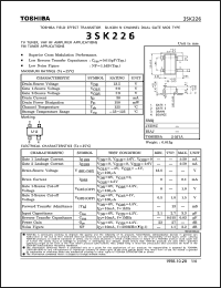 Click here to download 3SK226 Datasheet