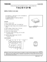 Click here to download TA2015FN Datasheet