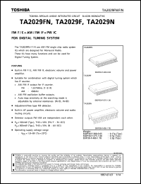 Click here to download TA2029FN Datasheet