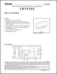 Click here to download TA7510S Datasheet
