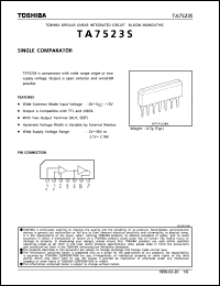 Click here to download TA7523S Datasheet