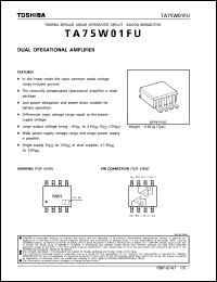 Click here to download TA75W01 Datasheet