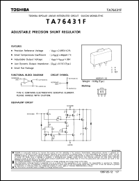 Click here to download TA76431F Datasheet