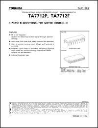 Click here to download TA7712F Datasheet