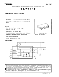 Click here to download TA7733F Datasheet