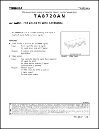 Click here to download TA8720AN Datasheet