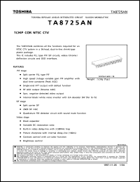Click here to download TA8725AN Datasheet