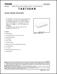 Click here to download TA8750AN Datasheet